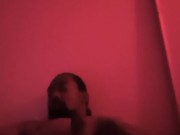 Do you like watching Me rub this long black cock ( hit subscribe and comment)