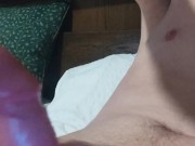Electro Torture my cock And cock head stimulation