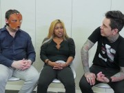 Dominated rimming anal fetish sub is bound and banged doggystyle threeway 16/16