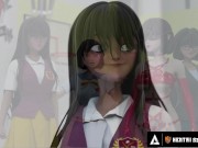 HENTAI SEX SCHOOL - Hentai Girls Push Their Pussies To The LIMIT In Sex Position Competition! 4/16