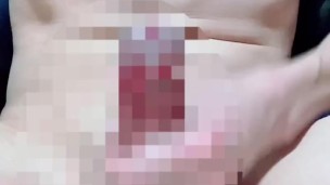 男子○学生がひたすらちんぽしこしこオナニー