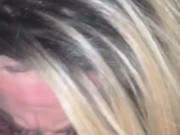 *SLIP N SLIDE INTO MY THROAT* pawg Chloe Blacc delivering power real deep throat to huge BBC 2/16