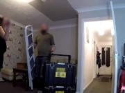 Young Wife alone home cheating with handyman🔥🔥 1/16