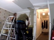 Young Wife alone home cheating with handyman🔥🔥 2/16