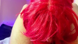 Sucking a hard delicious cock