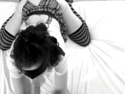 Got caught watching porn & Spitroasted with a fuck machine: Bdsmlovers91 9/16