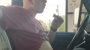 Piggy lunch feeding at sonic 