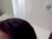 Mouth Full of Cum. Spitting And playing
