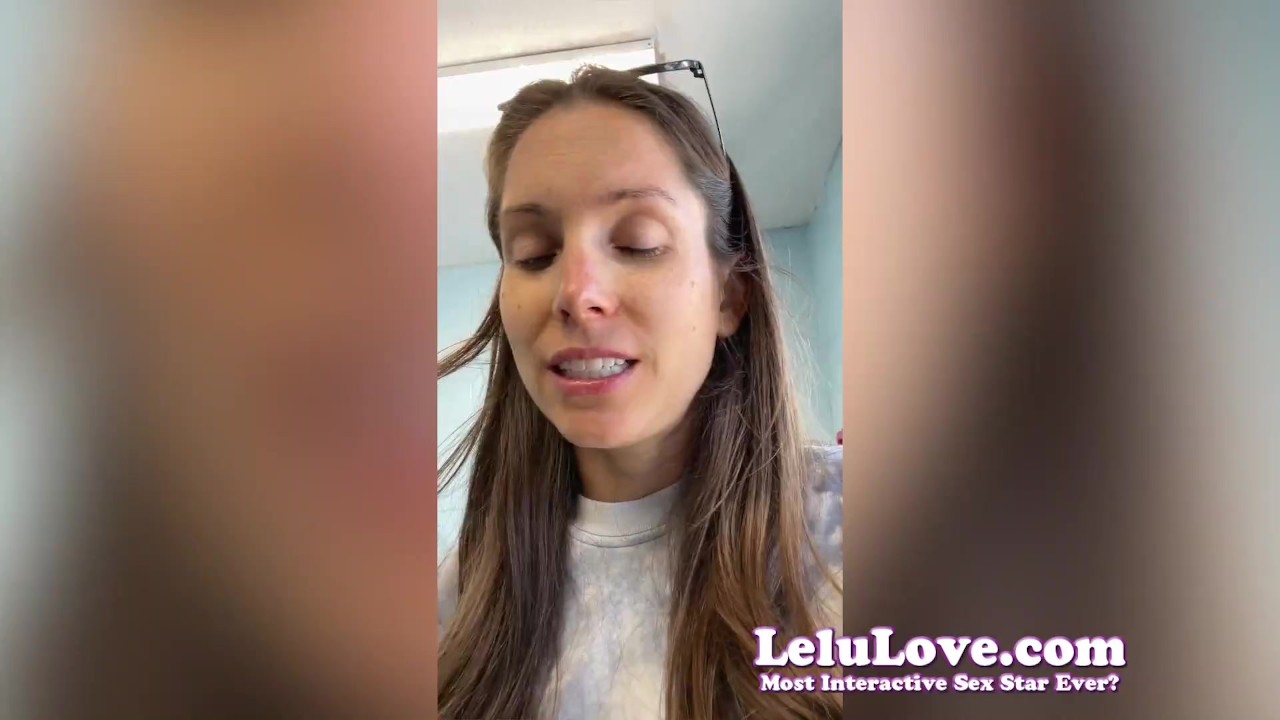 Behind the scenes candid blowjob during live show, JOI & daily adventure clips miXXX - Lelu Love - RedTube