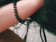 Cum in mouth. Sperm flows out mouth 4/16