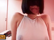 【現役ユ◯◯ロ店員】スケスケエッチな水着を着てみたよ 5/16