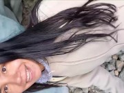 Mamada en publico en el Glaciar Hielo Azul 3/16