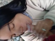 Mamada en publico en el Glaciar Hielo Azul 7/16