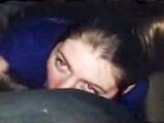 Thick white teen sucking Black cock complation 15/16