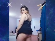 Dancing bbw findom milf pussy flashing  5/16
