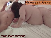 Japanese Licking service of a meat lump woman.(Monster fat lady) 11/16