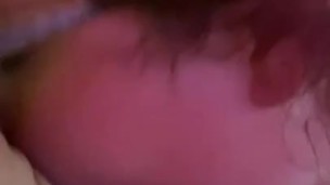No hands deepthroating daddy’s cock