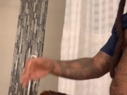 Big booty bitch fucked  in bathroom  9/16