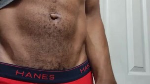 Hung black man