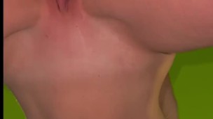 A titted blonde was fucked in two holes. Stretching a whore