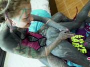 Femdom Anuskatzz Anal Fisting Tattooed Sissy - Squirt, Cumshot, Toys, Anal Gapes, Prolapse, 4/16