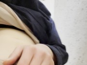 淫乱OLが仕事中にトイレでこっそりオナニー③ 3/16