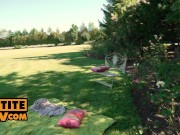 itsPOV - Outdoor anal adventures with petite slut Alyssa Bounty 2/16