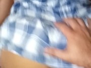 I put 18y on all fours in a college dress and put it deep and fast, she ejaculated hot💦🍑🍆🔥🥵 7/16