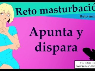 JOI Interactivo – El juego de la diana. Usa tu semen para ganar.