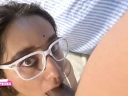 POV Novia hace mamada con arcadas 10/16