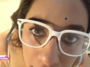 POV Novia hace mamada con arcadas 5/16