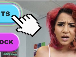 SEX SELECTOR – Getting Schooled By Roxie Sinner (You Decide What Happens Next!)