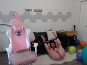 Naked Spreader Bar Bondage play 14/16