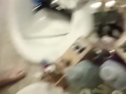 boy after shower spans the boar 12/16