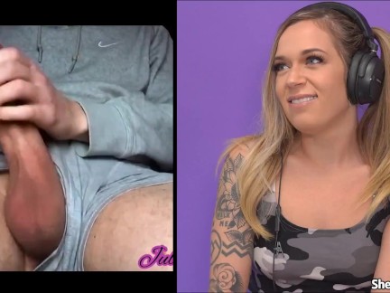 Reacting to Big Dick Solo Jerk Videos - Rory