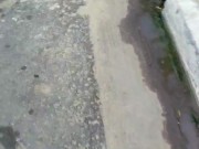 Step bro wants to see my perfect ass without panties on the street. Risky Nudity / Public Flashing 3/16