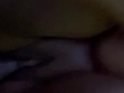 Creaming and Squirting on big black dick 12/16