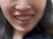 淫乱日本人OLが仕事中にトイレでこっそりオナニー④ 8/16