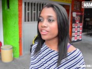 CARNE DEL MERCADO - Horny Girl Luisa Chocolate Picked Up And Pounded Hard - MAMACITAZ 2/16