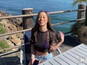 BJRAW Tiny Asian hottie Alexia Anders goes balls deep on this big cock 1/16