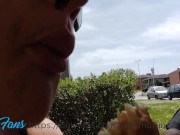 Al Ristorante con la Sig.ra Maffin  15/16