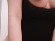 【個人撮影】日本の素人巨乳変態美女が手コキでアナル舐めからの生ハメ!/big-breasted college student  with great style/大胸的大学生，很有风格 12/16