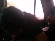 Teacher in skirt fucking in the car 6/16