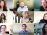 I got creampied in my tight young pussy during a zoom class - Eva Elfie 6/16