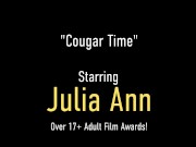 Hot Busty MILF Julia Ann Spreads Her Tights For Her Hubby And A Big Dick! 1/16