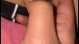 La encuentro en falda y no dudo en cogerla. 