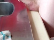 Washing Dishes in the kitchen makes me Horny