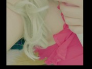 Sucking on my dildo has my lipstick all over me!  1/16