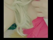 Sucking on my dildo has my lipstick all over me!  4/16