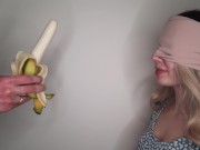 A game of taste. My best friend tricked into sucking my dick and swallowing cum 1/16